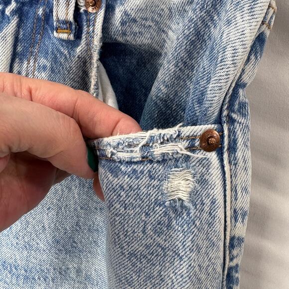 Abercrombie & Fitch Size 26 / 2 Short Jeans High Rise Curve Love Relaxed 90s Fit - Picture 9 of 16